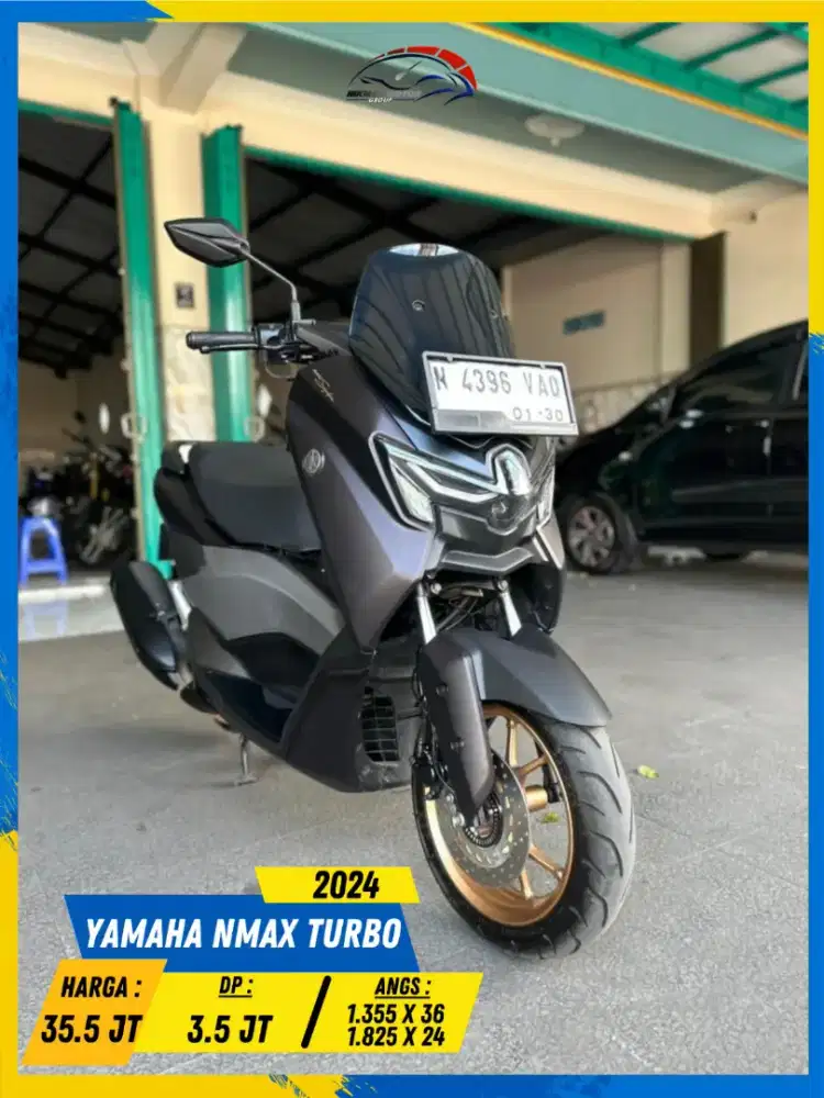 YAMAHA NMAX TURBO 2024 BARANG CIAMIK BOSS HIKMAH MOTOR KEPUH MALANG