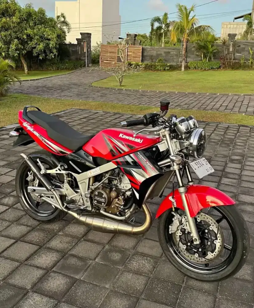 KAWASAKI NINJA SS ASLI WARNA MERAH THN 2013 PLAT L