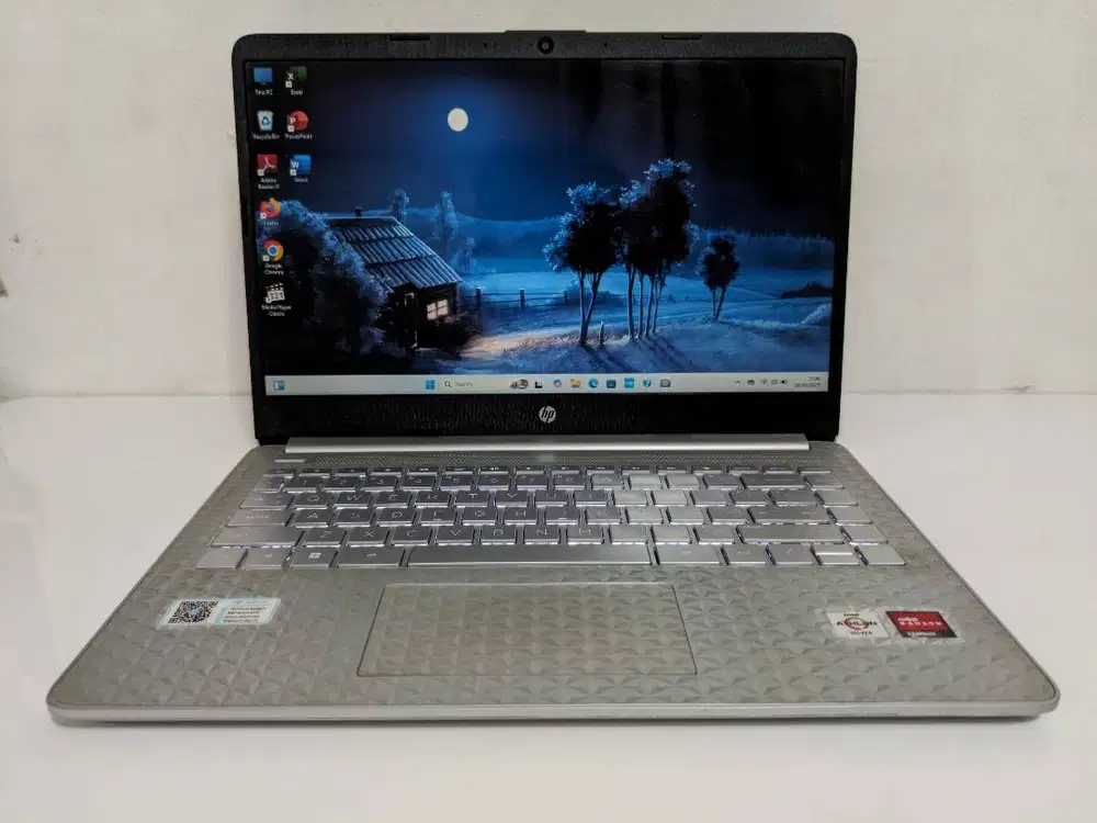 Jual Laptop HP 14-FQ0562AU (RAM 8GB/SSD 512GB) AMD Athlon Silver 3050U