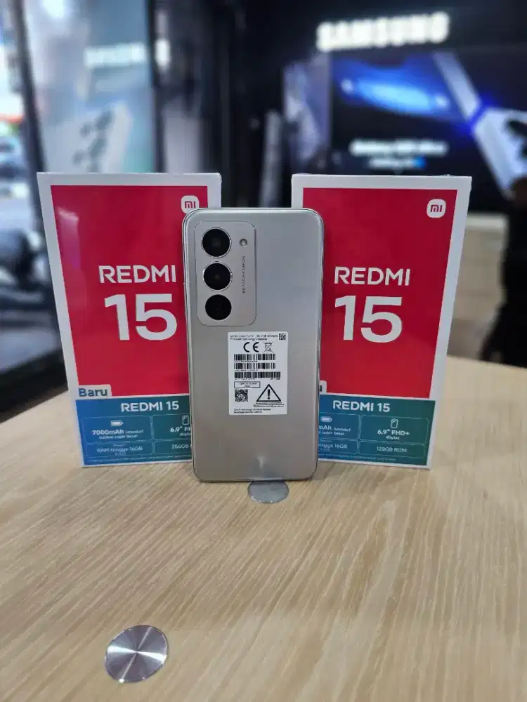 REDMI 15 8/256 NEW RESMI ( PROMO)