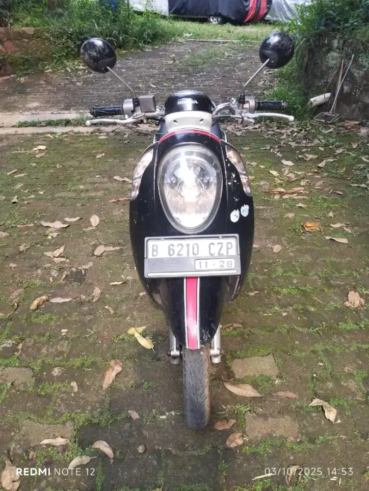 Scoopy fi 2014 stnk hilang
