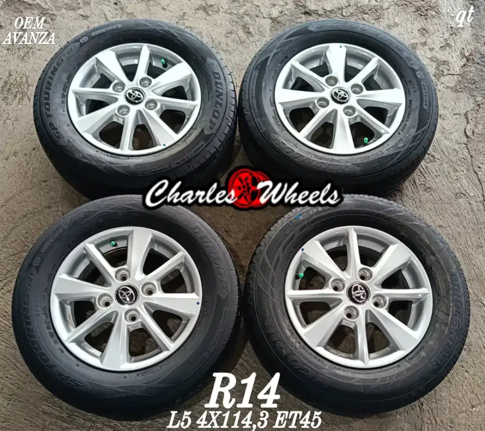 Velg oem avanza r14 4x114,3 + ban