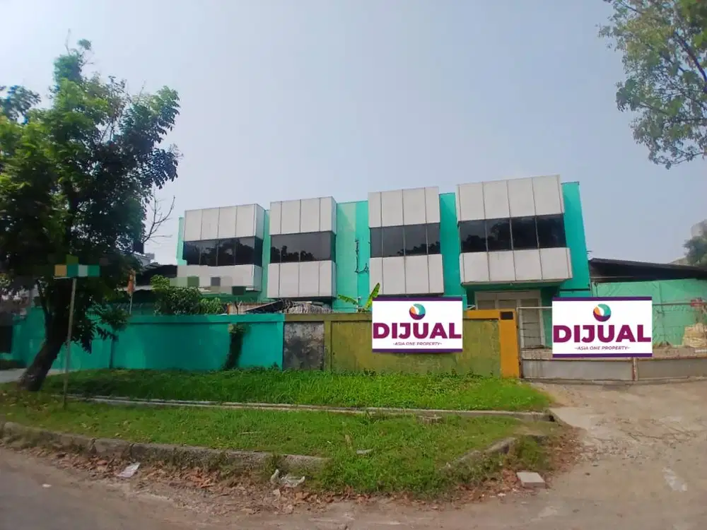 Dijual Cepat 1 Unit Gudang/Pabrik Siap Pakai Dalam Kawasan Pergudangan