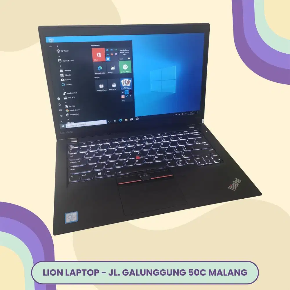RAM 8GB SSD 256GB Core i5 Touchscreen SLIM Lenovo Thinkpad T470s [03|1