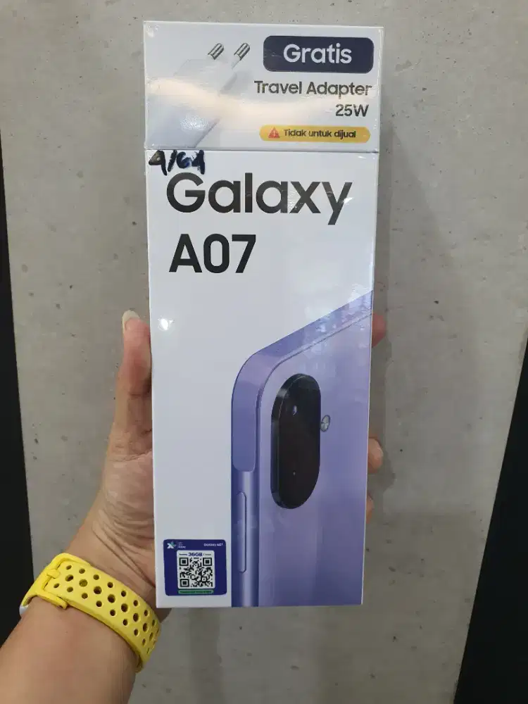 Dijual Samsung A07 Ram 4+4/64Gb BARU GARANSI RESMI 1TH SAMSUNG
