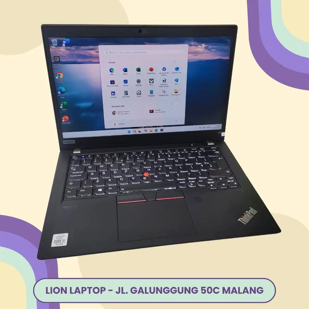 Core i5 Gen 10 slim mulus RAM 8GB SSD 256 Lenovo Thinkpad X13 [03|10]