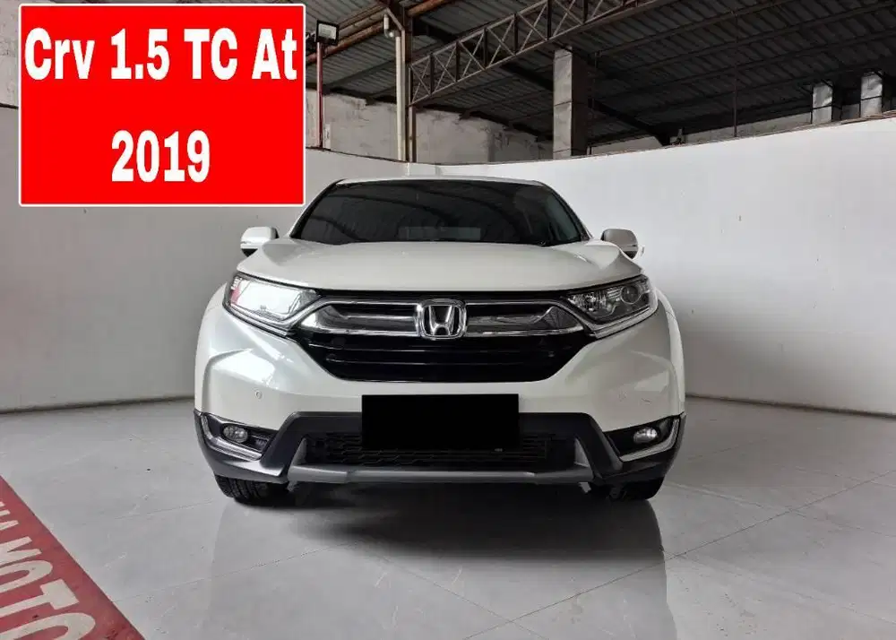 H CRV TC 1.5 AT NON PRESTIGE 2019 plat tanggerang genap