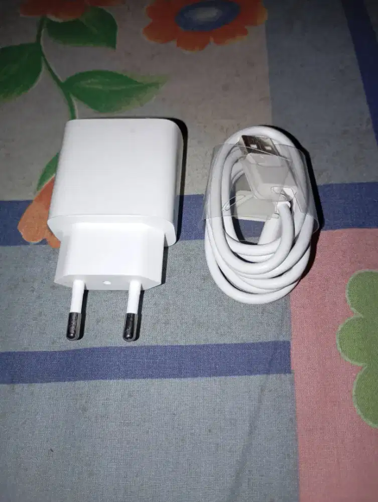 Charger dan kabel ori Xiomi tipe C