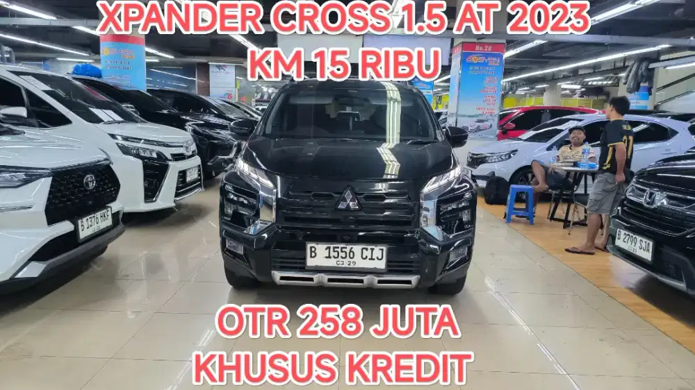 Km 15 ribu MITSUBISHI XPANDER CROSS 1.5 AT 2023 KONDISI ISTIMEWA