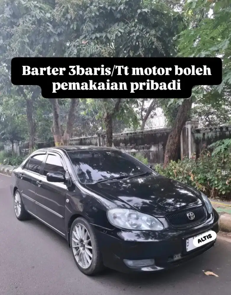 Corolla Altis G ( Bt tt Motor )