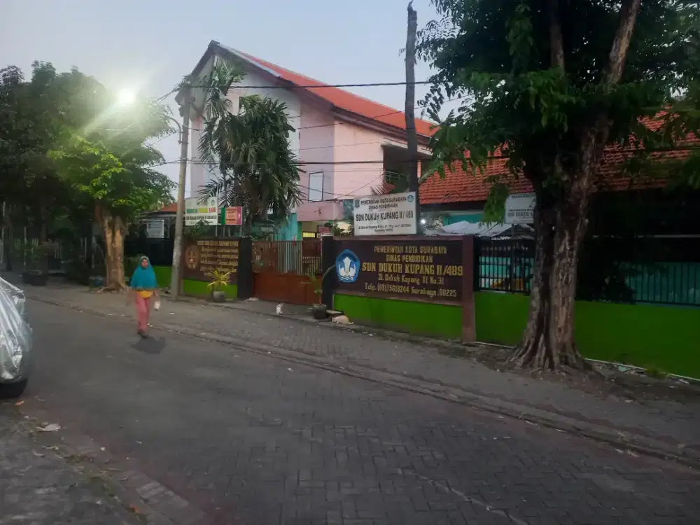 Jual tanah di dukuh kupang depan sekolah