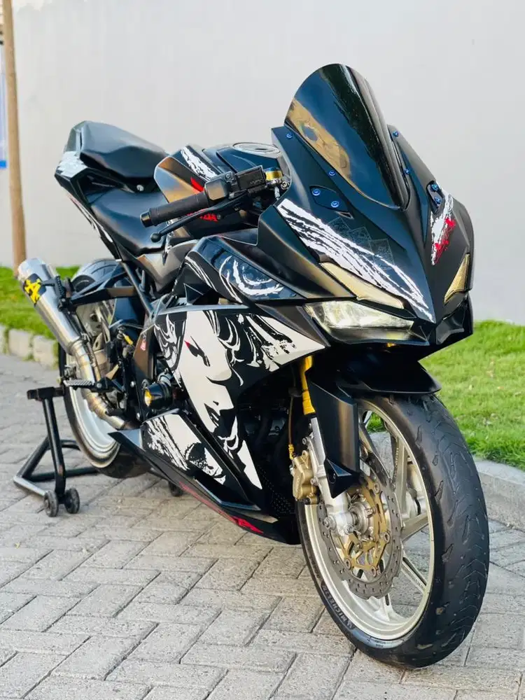 Honda cbr250rr black matte plat N pajak On cbr 250rr cbr250 rr hitam
