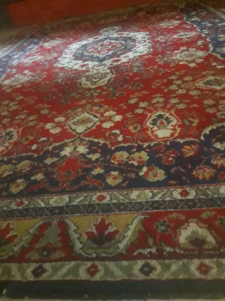 Karpet tua persian handmade 2x3 wool asli