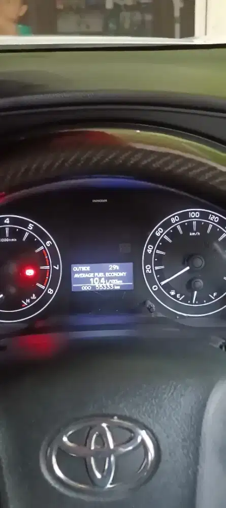 INNOVA REBON TIPE G MANUAL BENSIN THUN 2018 KM 55 RIBU ASLI.