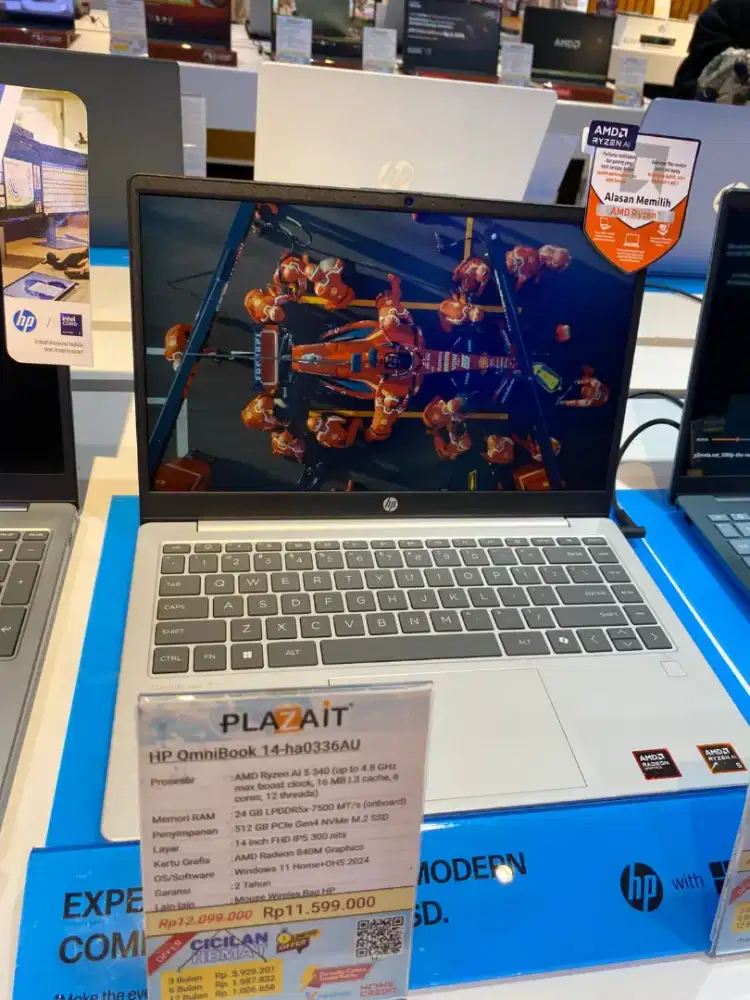 Kredit laptop Nb Hp 15  modal ktp