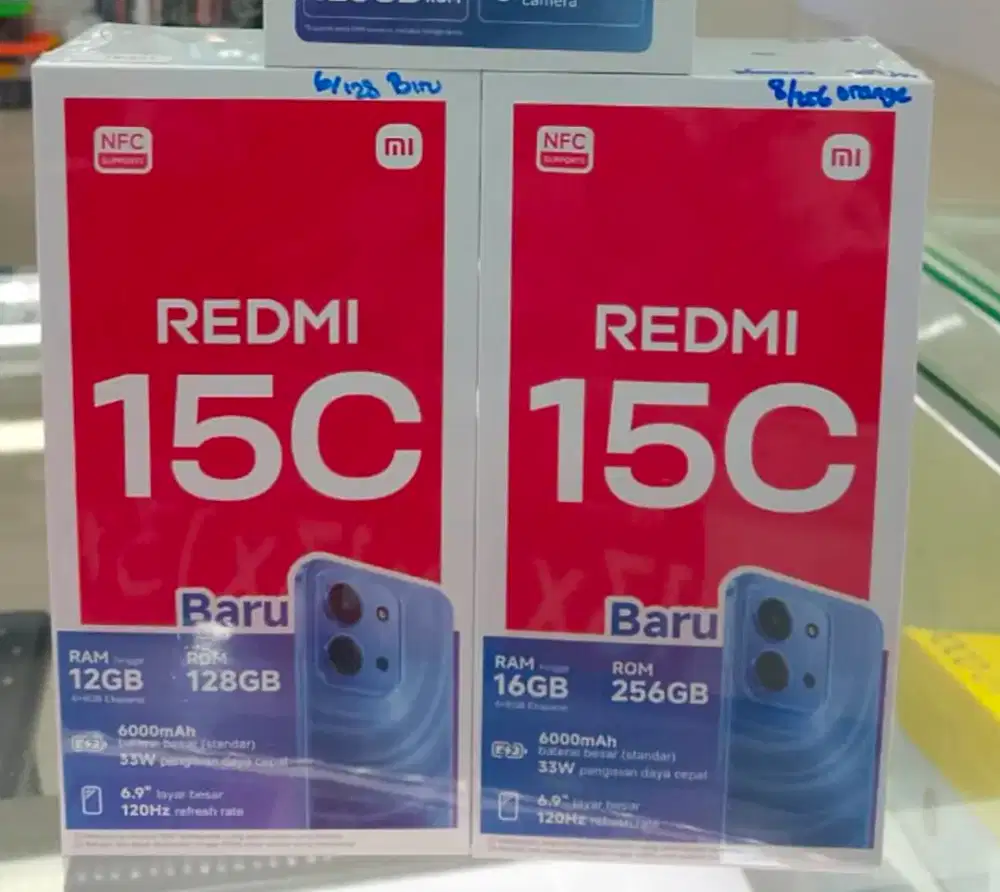 Redmi 15c ram 8gb 256gb