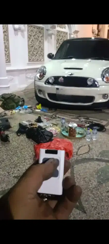 foglamp mini Cooper lampu tembak mini Cooper DRL mini cooper