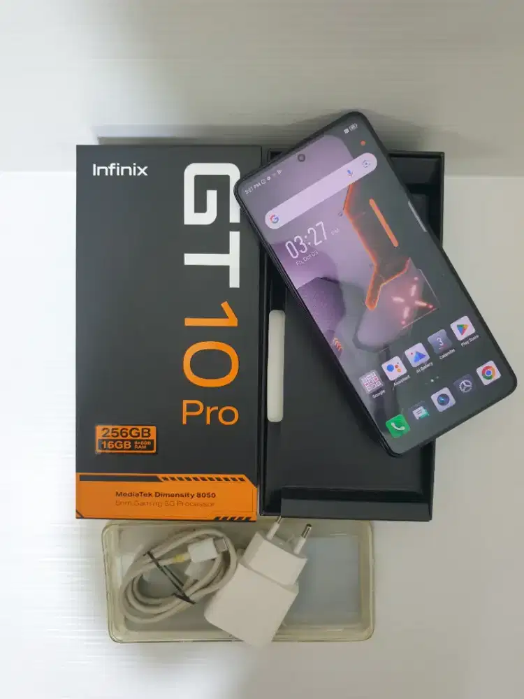 Infinix Gt 10pro 8/256gb mulus fullset