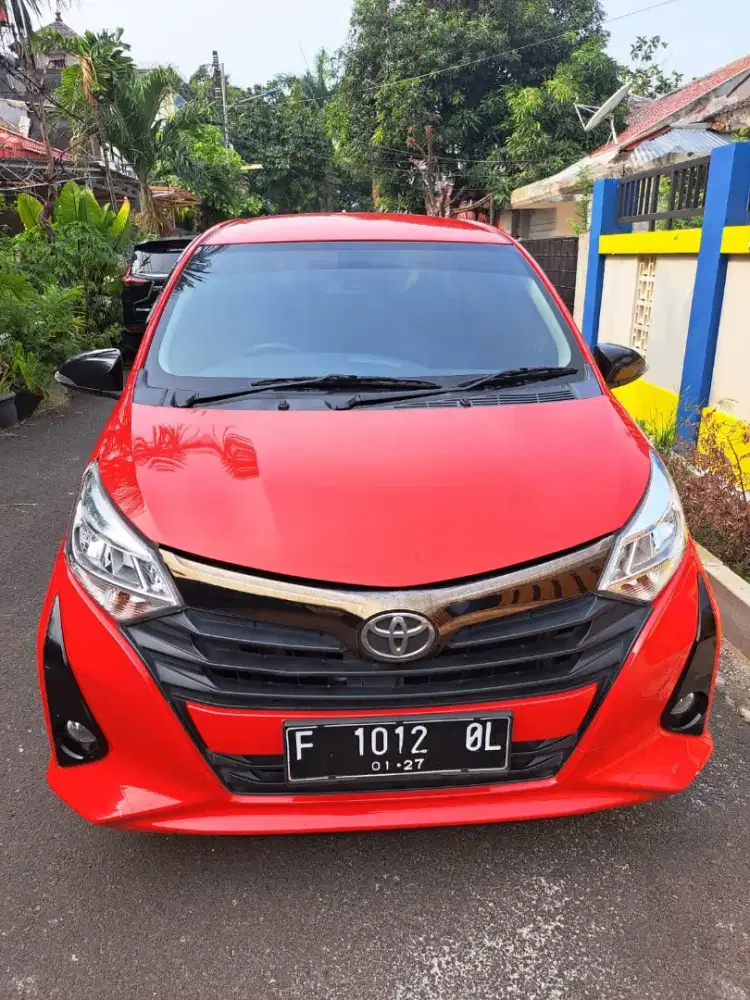 Toyota Calya G AT thn 2021 Merah
