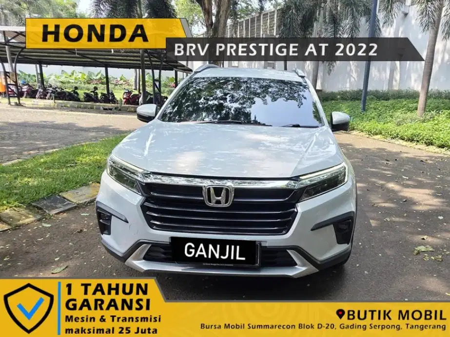 TDP 5 Juta. BRV Prestige Sensing AT 2022 Putih