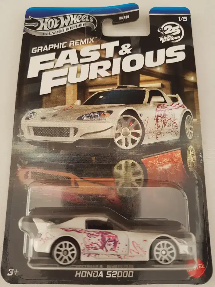 Hot Wheels Graphic Remix Honda S2000 White Suki