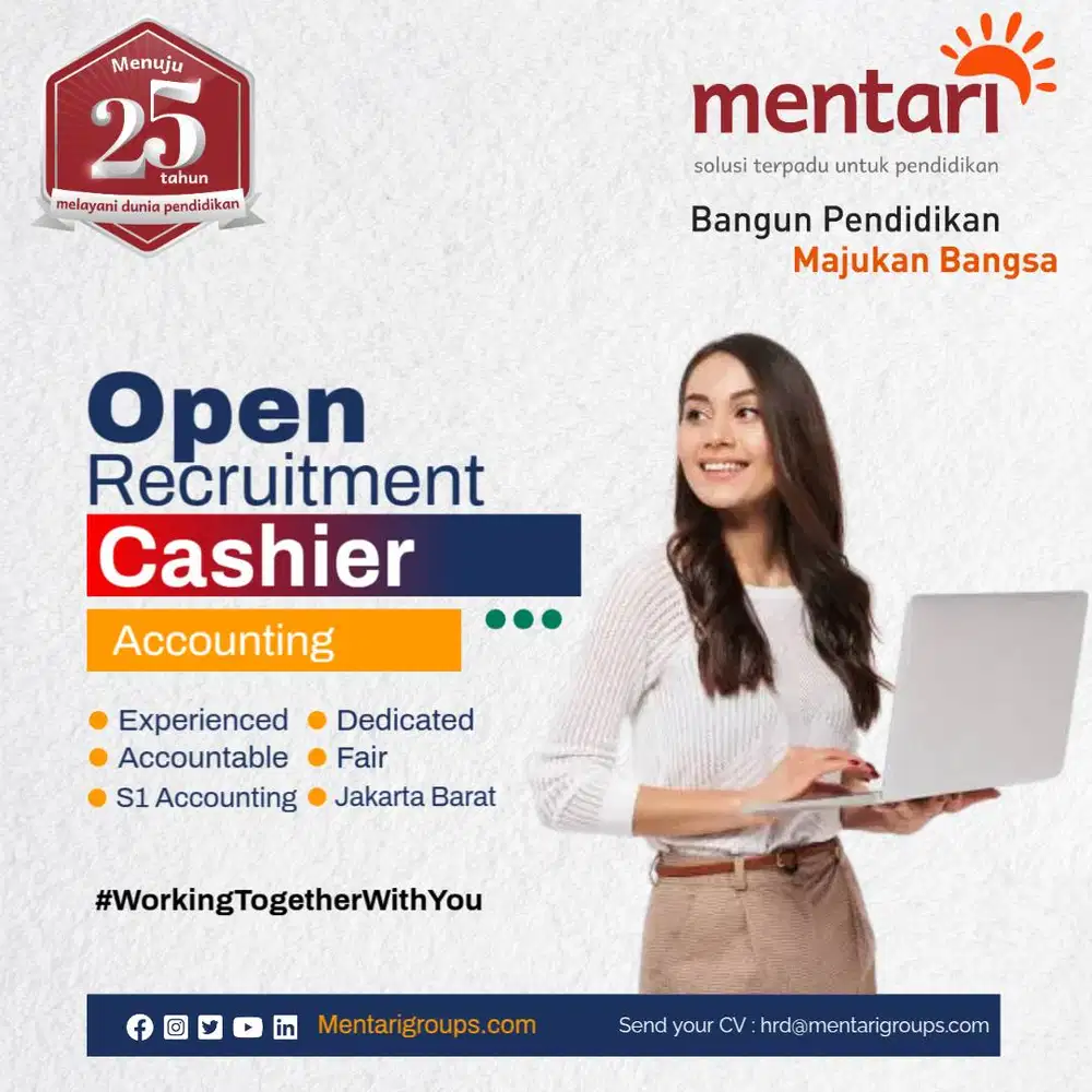 Lowongan Pekerjaan Kasir Kantor