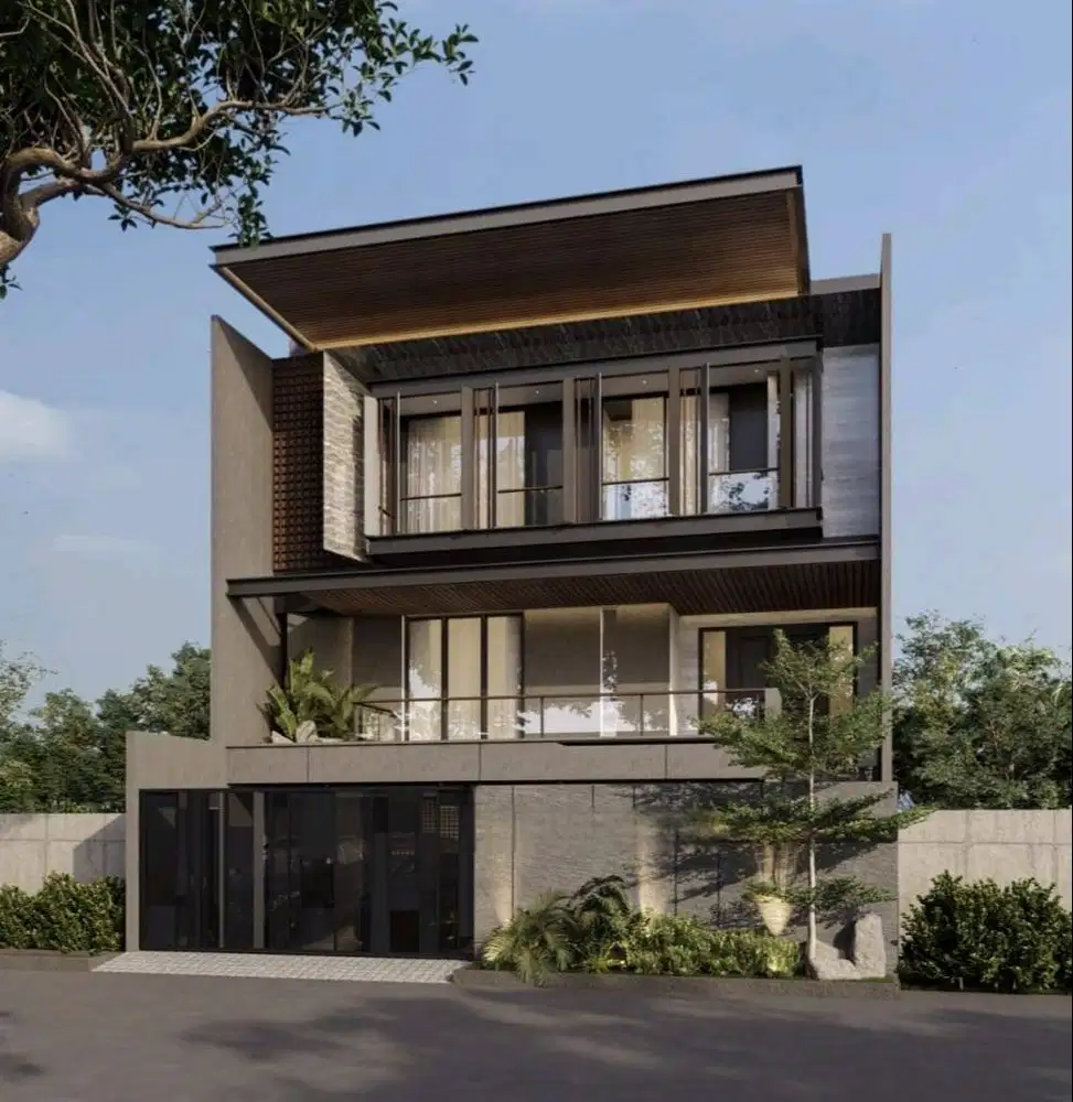 High Spec Citraland Terbaik 3 Lantai Modern Minimalis Baru Gress