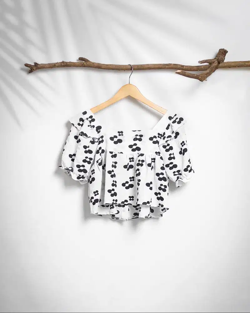 Benin Top Cotton Crinkle