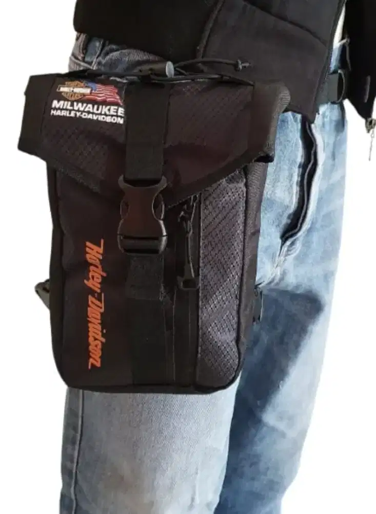 Tas harley davidson lidah api dan hog