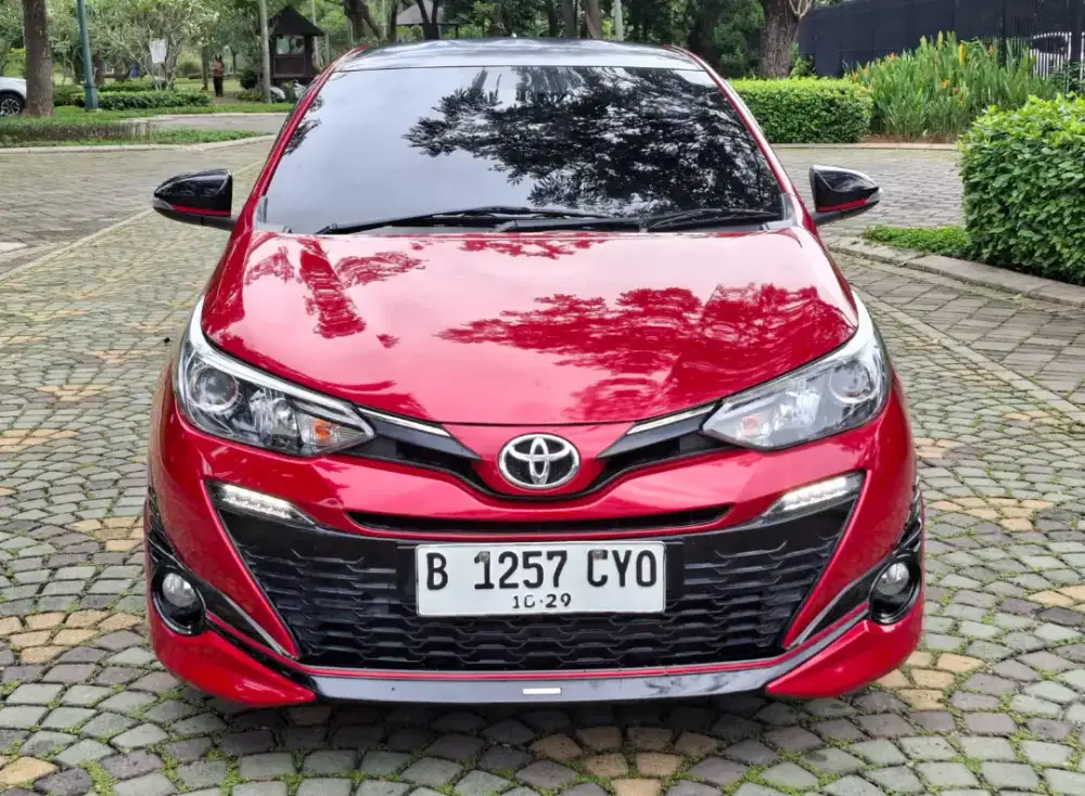 TOYOTA YARIS S TRD AT 2019 MERAH