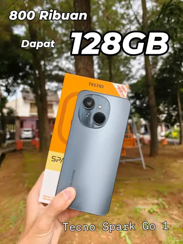 Tecno Spark Go 2 128GB Fullset Infinis Smart 10 Redmi A5 Poco C71