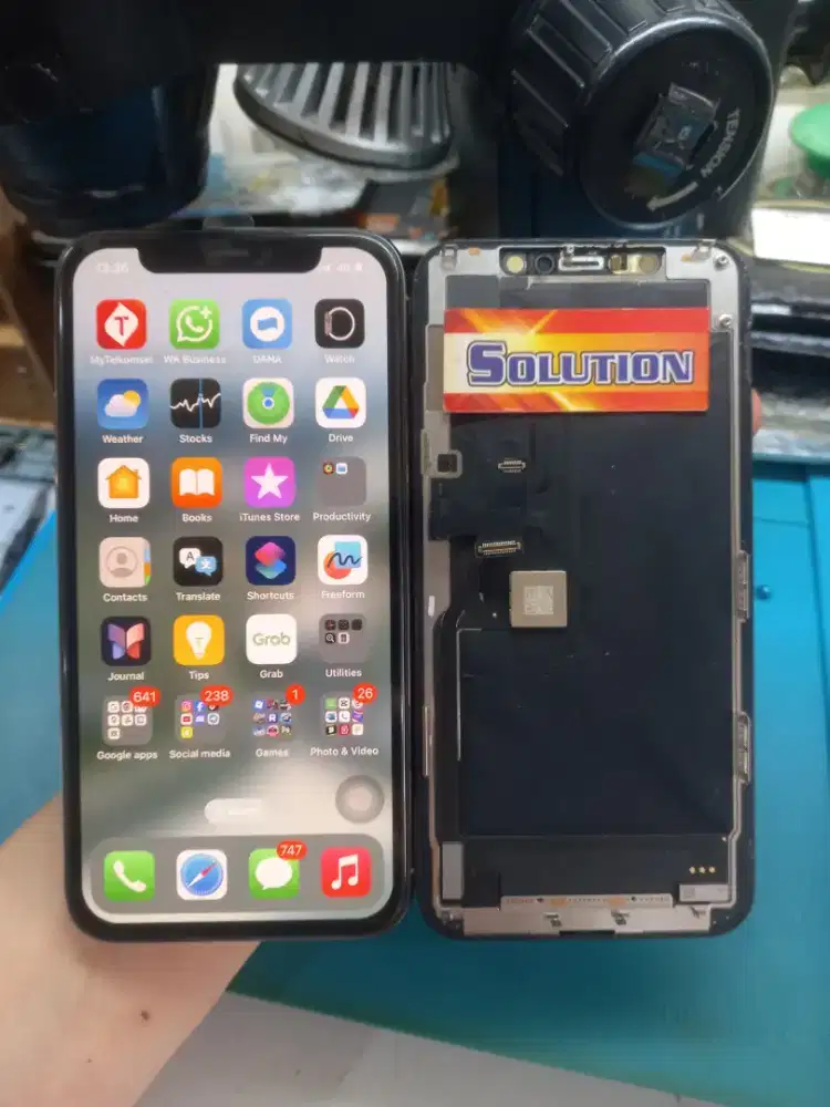 LCD TOUCHSCREEN IPHONE 11 PRO ORI OLED + PASANG