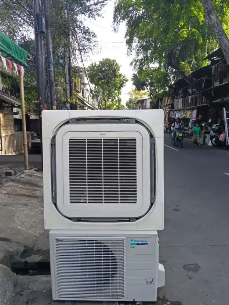 AC Cassette Daikin 3  PK R 410 3 ph Second +free Ongkir Sejabotabek