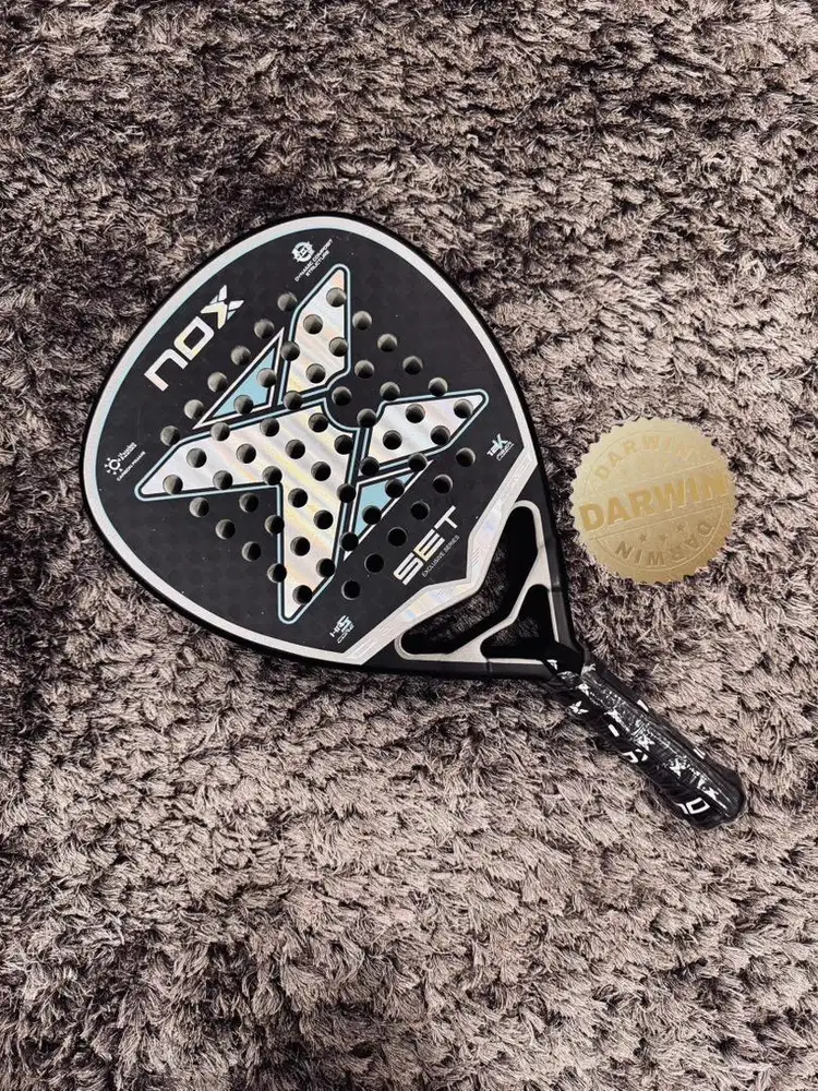 NOX SET EXCLUSIVE SERIES 12K CARBON FIBRE PADEL RACKET