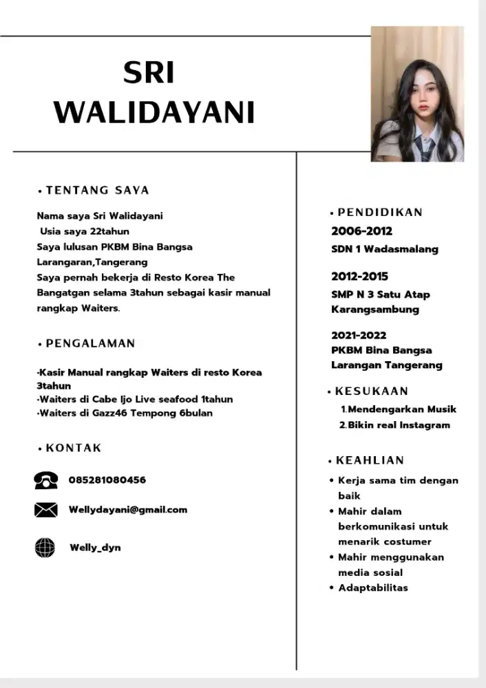 Mencari lowongan perkerjaan keahlian waiters