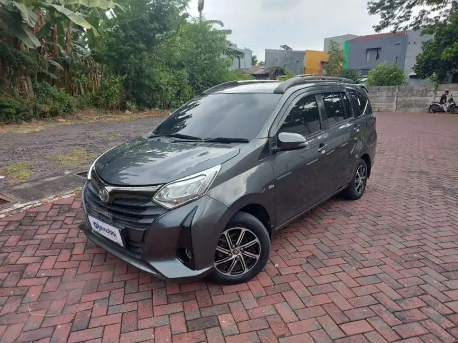 DP MURAH Toyota Calya 1.2 G Bensin-MT-2021 ABU-ABU QR