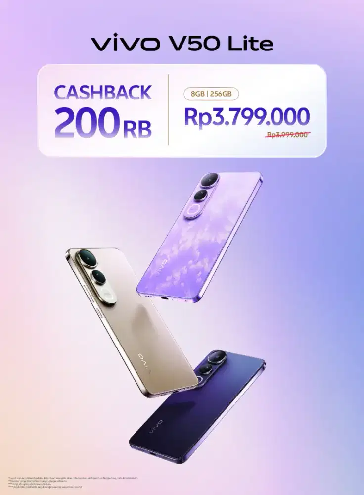 V50 Lite Cashback!!