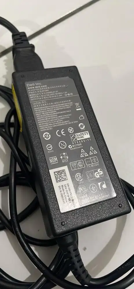 Charger laptop dell copotan ori