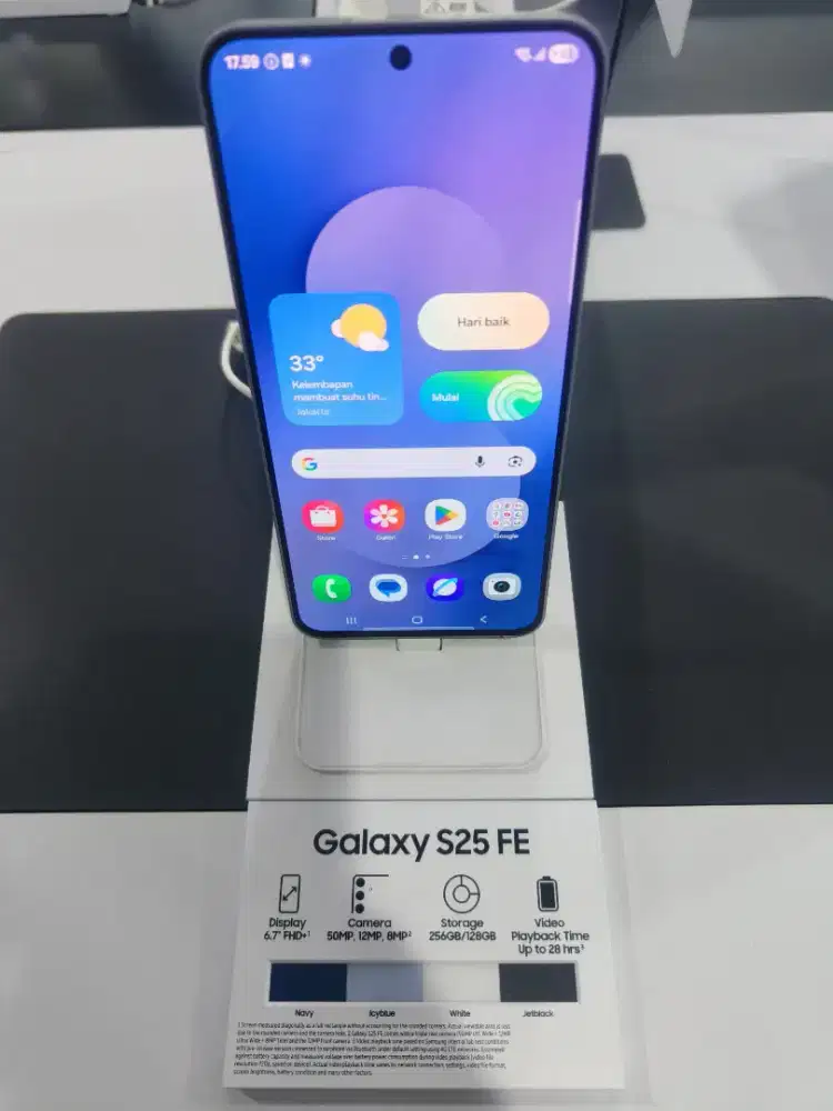 S25 FE 8/256 FREE GALAXY FIT 3