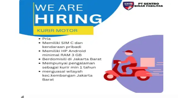 lowongan kerja kurir JNE gratis 100% tidak ada biaya apapun