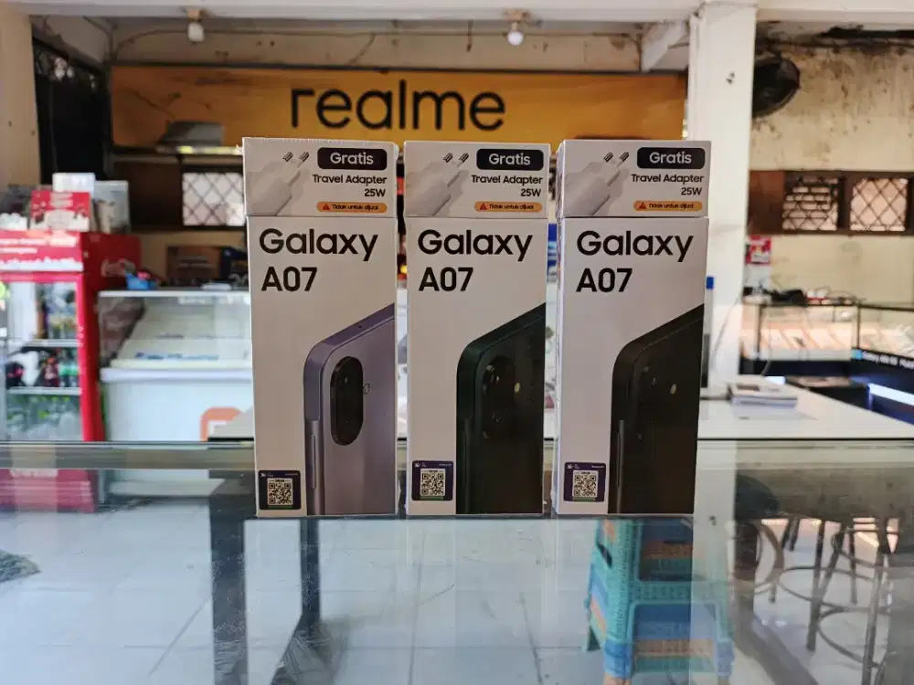 [ Fast respon WA ] Samsung Galaxy A07 8/256 Garansi resmi 1thn