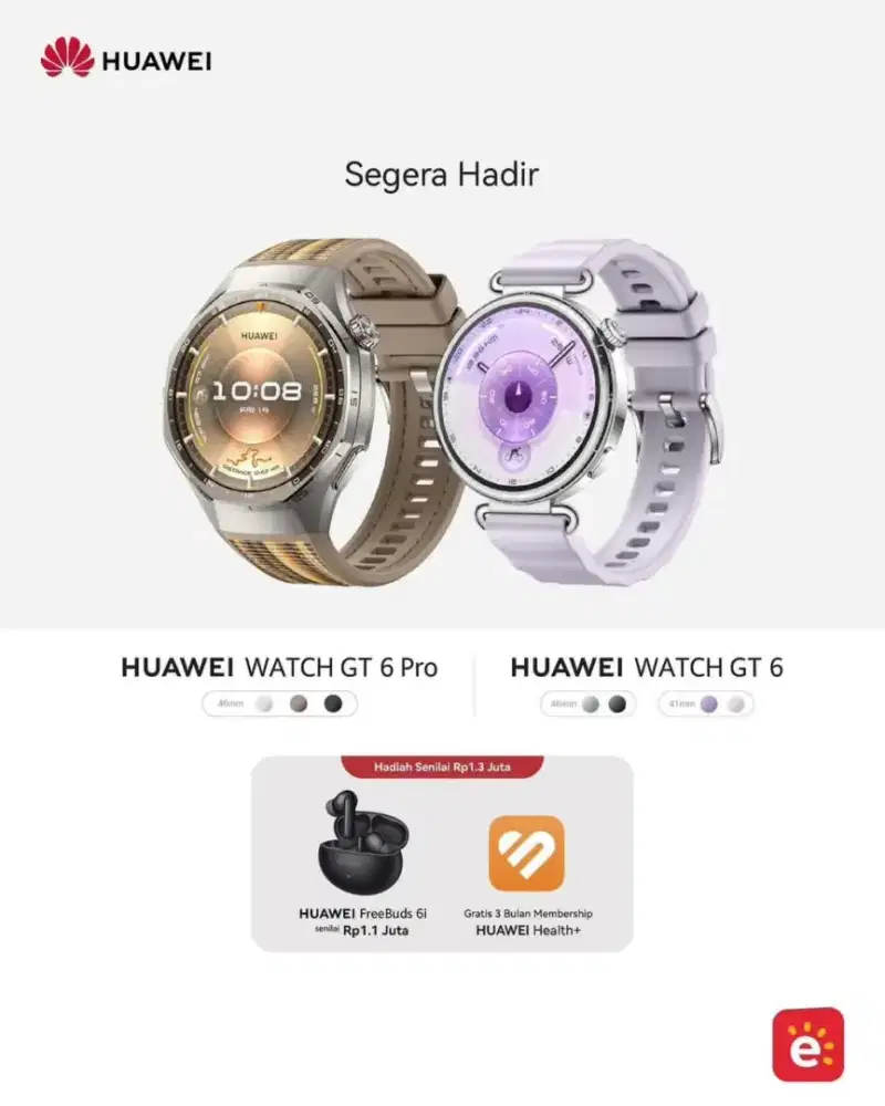 Huawei Watch GT6 Promo Pre Order