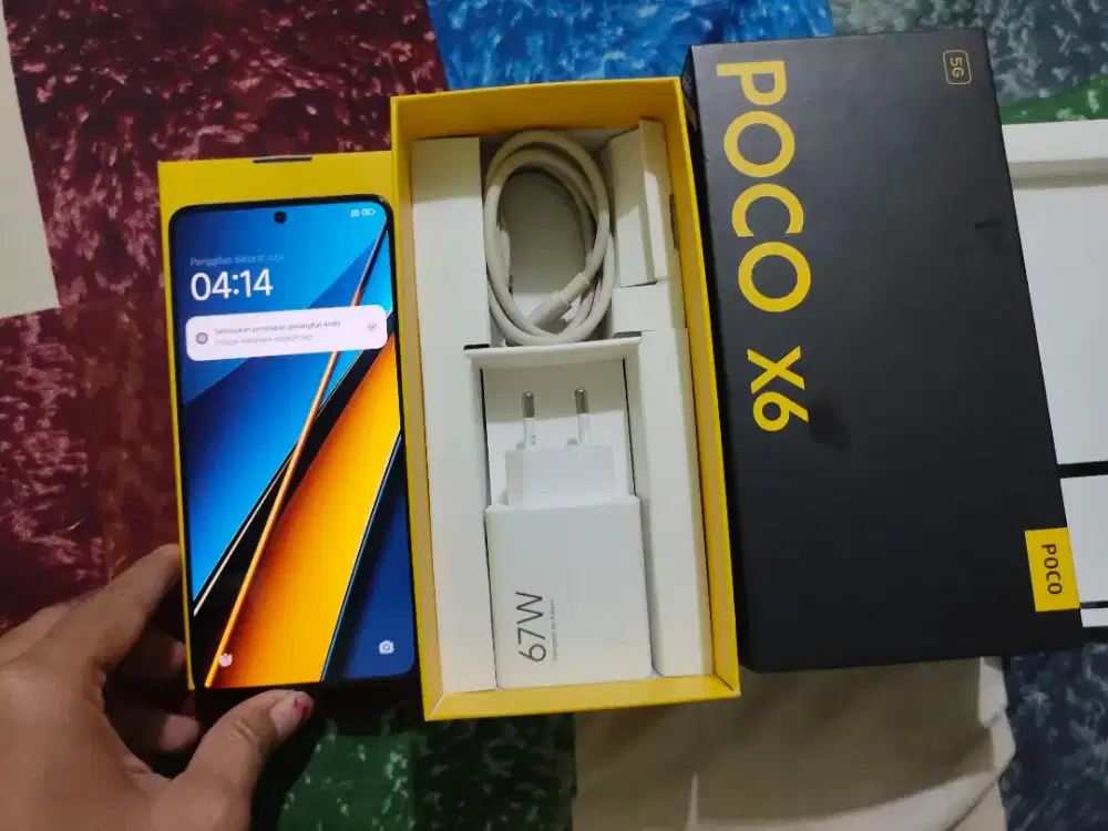 Poco X6 5G ram 12/256 fullset