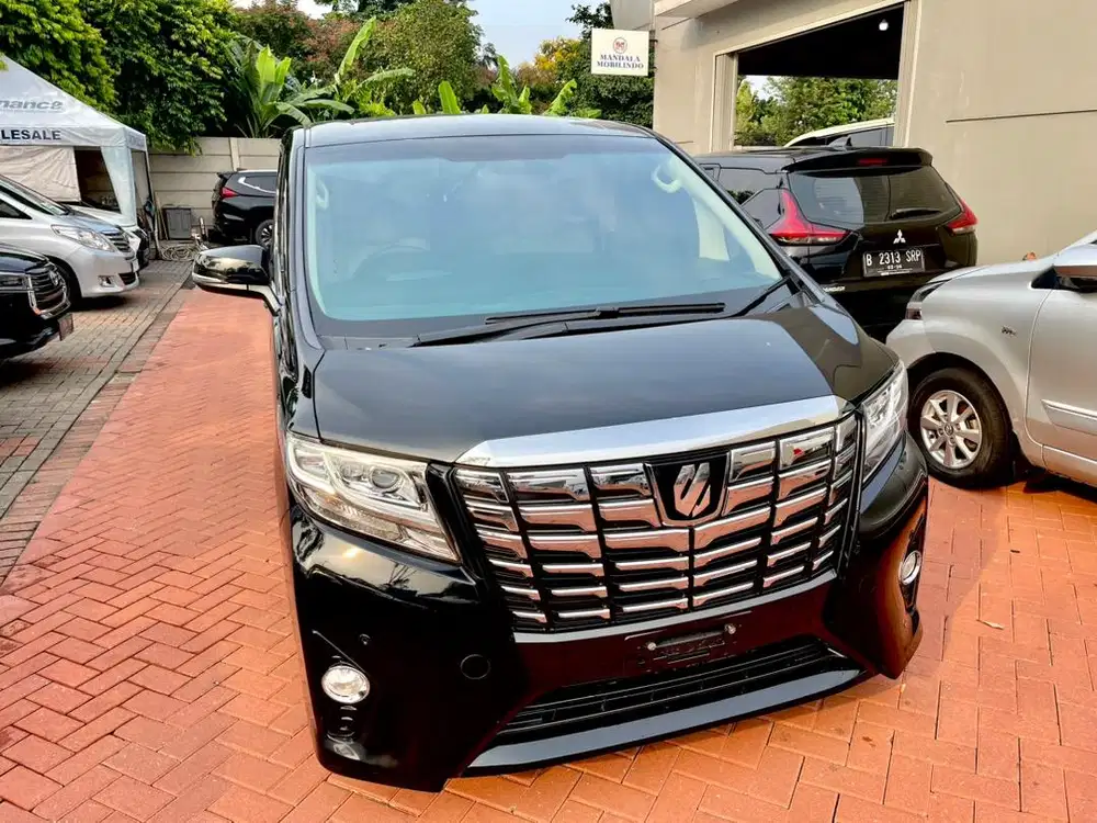 Toyota Alphard 2.5 X ATPM 2016 AT attitude black