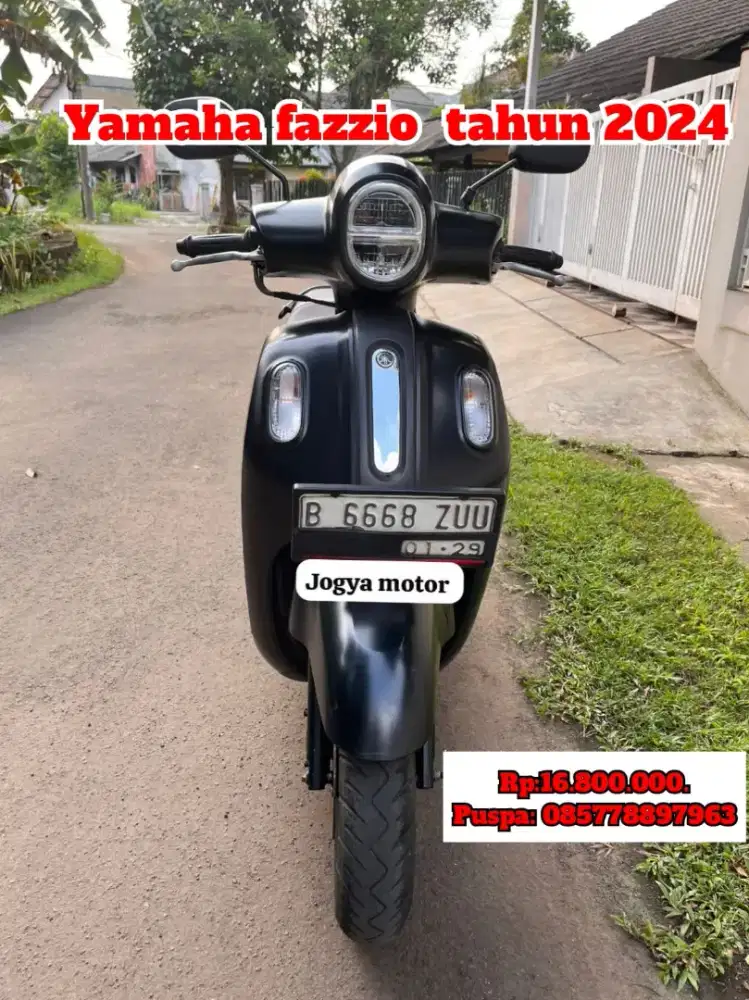 Yamaha fazzio tahun 2023
