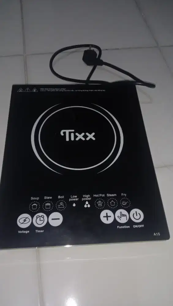 Dijual Kompor Listrik Merk Tixx Sekali Pakai