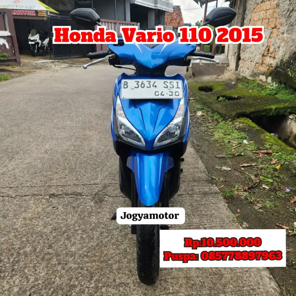 Honda Vario 110 tahun 2015