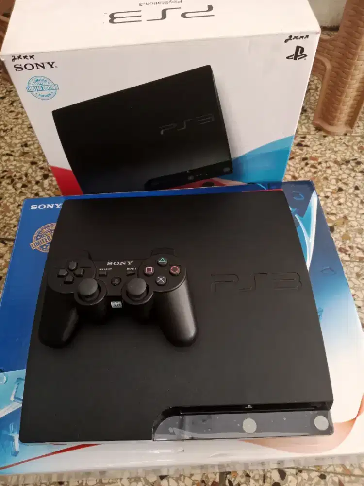 PS3 Seri 30 500GB Slim Fullgame Super 3 PS4 Fat Harddisk Xbox murah