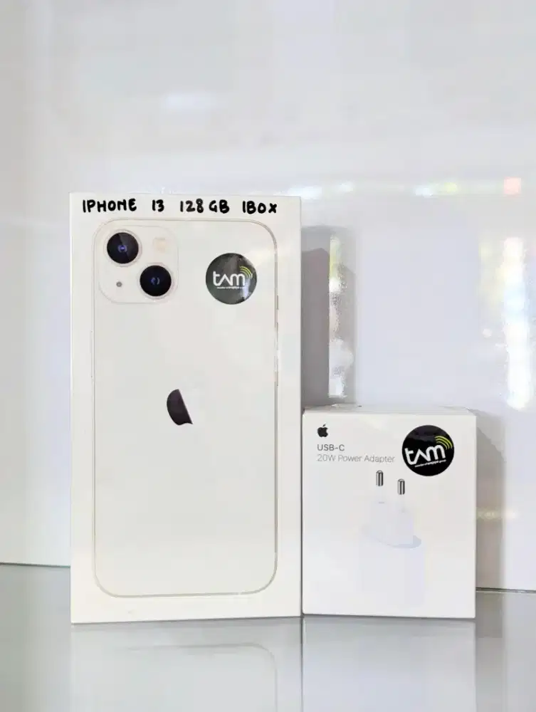iPhone 13 128 iBox Baru Segell Bergaransi Resmi Free charger