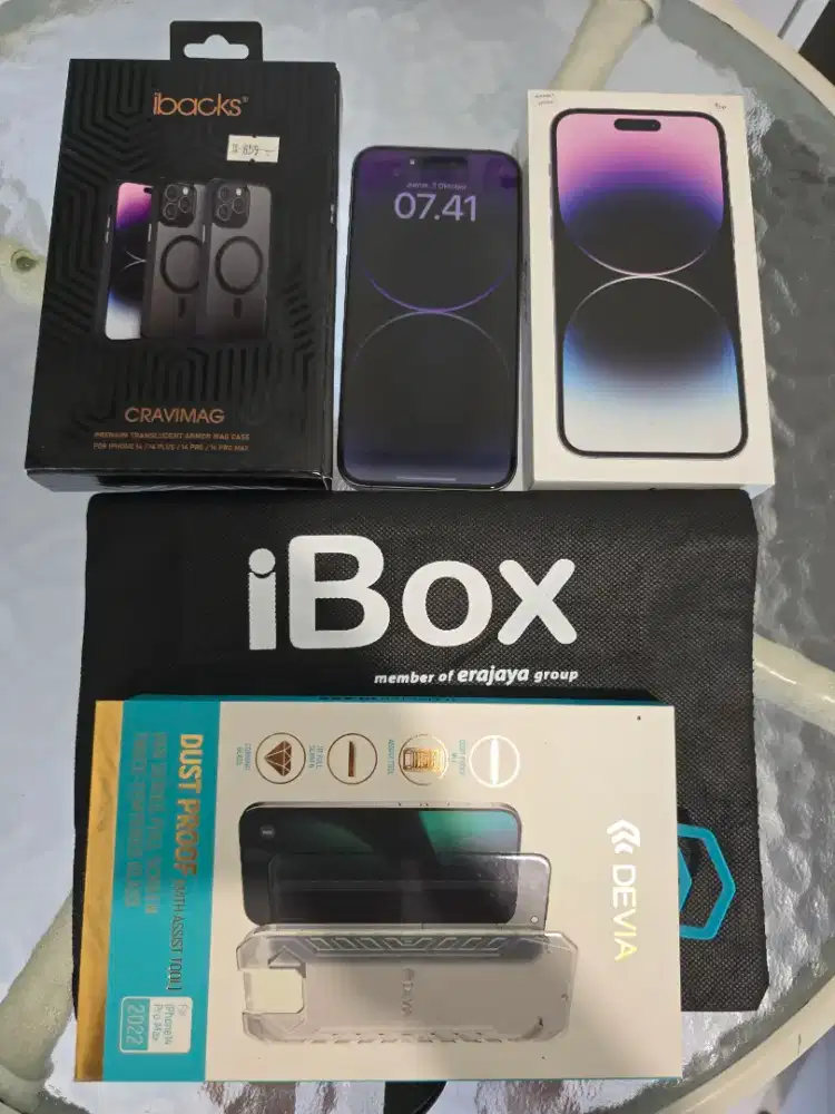 Dijual Iphone 14 Promax 128 GB ex Ibox